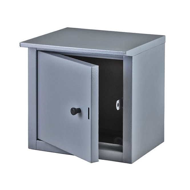 DB-PTA-181809-GRY - STEEL METER ENCLOSURE/BOX PTA GREY 18x18x9